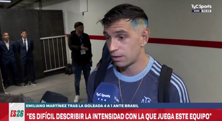 大馬丁：希望巴西以后繼續放狠話，這樣他們就能點燃炸藥了