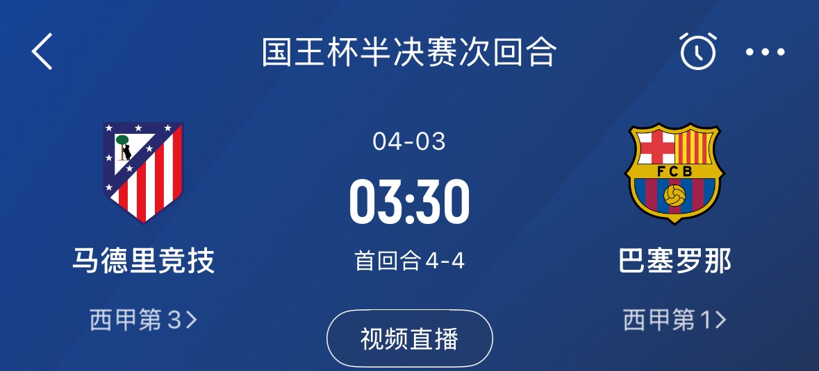 下周又相遇！國王杯第二回合巴薩vs馬競，馬競隊內5名阿根廷國腳