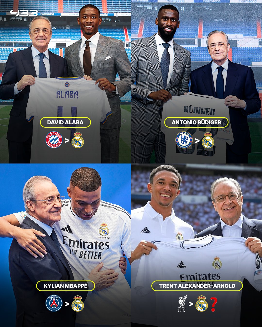 薪水≈轉(zhuǎn)會費?姆巴佩簽字費1億+合同5年1億 阿諾德合同5年4000萬