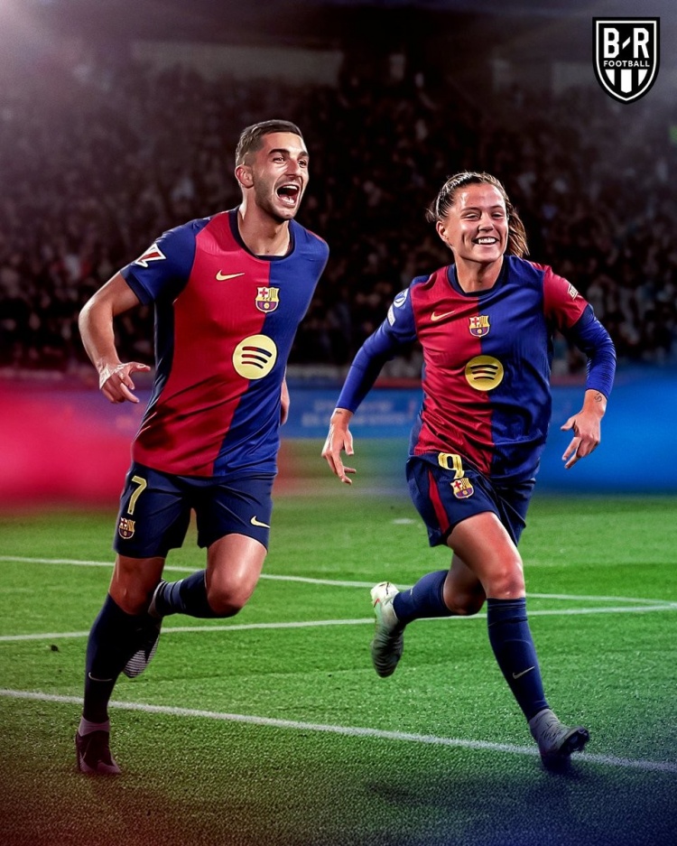 雙喜臨門！巴薩女足10-2血洗狼堡進歐冠四強，男足3分領跑西甲