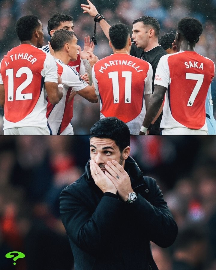 阿森納本賽季被射正95次是英超最少，但共計5次染紅是聯(lián)賽最多