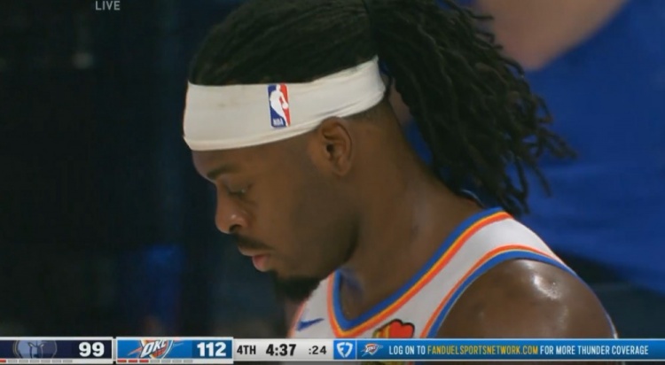 突然崩了！多特搶斷助攻SGA輕松反擊上籃！雷霆轟15-0打停灰熊！