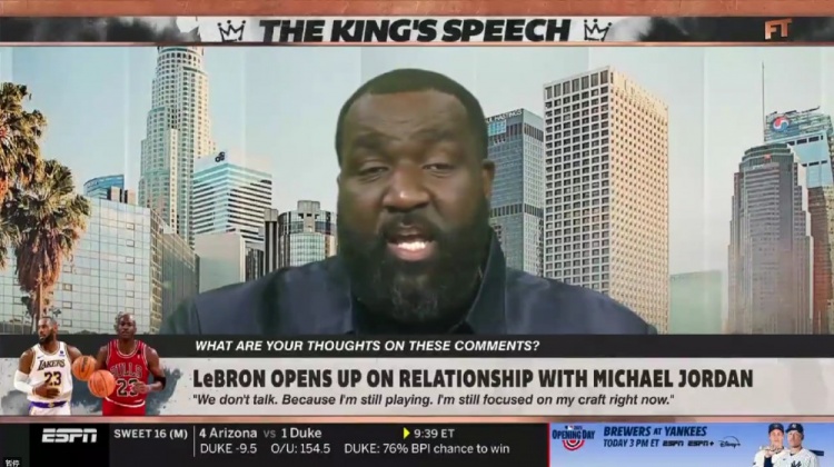 帕金斯：AJ之前經(jīng)常給我寄鞋 說(shuō)了詹姆斯是GOAT后就再也收不到了