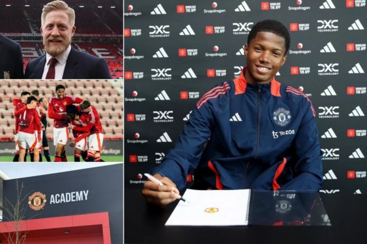 曼聯青訓教練談簽下奧比-馬丁：球員認為他最好的機會不在阿森納