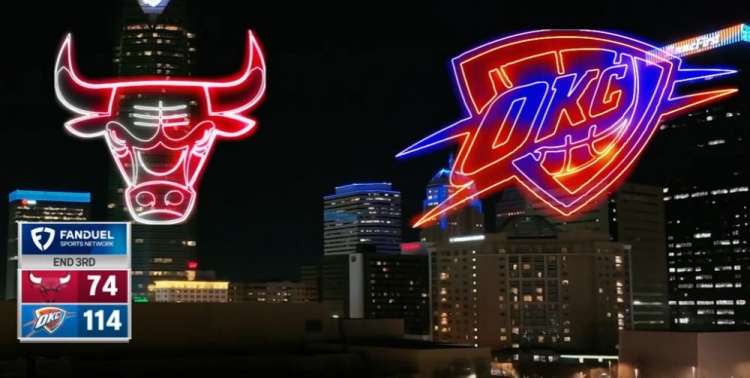 差距太大了！雷霆三節打完已經領先公牛整整40分