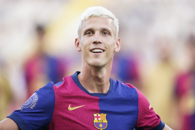 記者：奧爾莫罰點(diǎn)球時受傷&明天接受檢查，可能缺席兩周左右