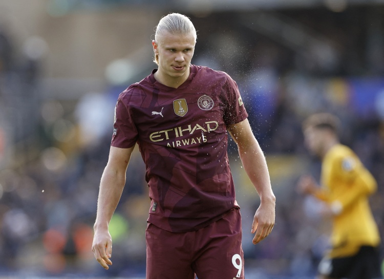 電訊報：哈蘭德拄拐離場時不太痛苦，曼城還未確認他是否接受掃描