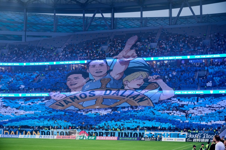 連媒：大連英博今天下午迎隊史首個中超主場 預計上座人數超5萬