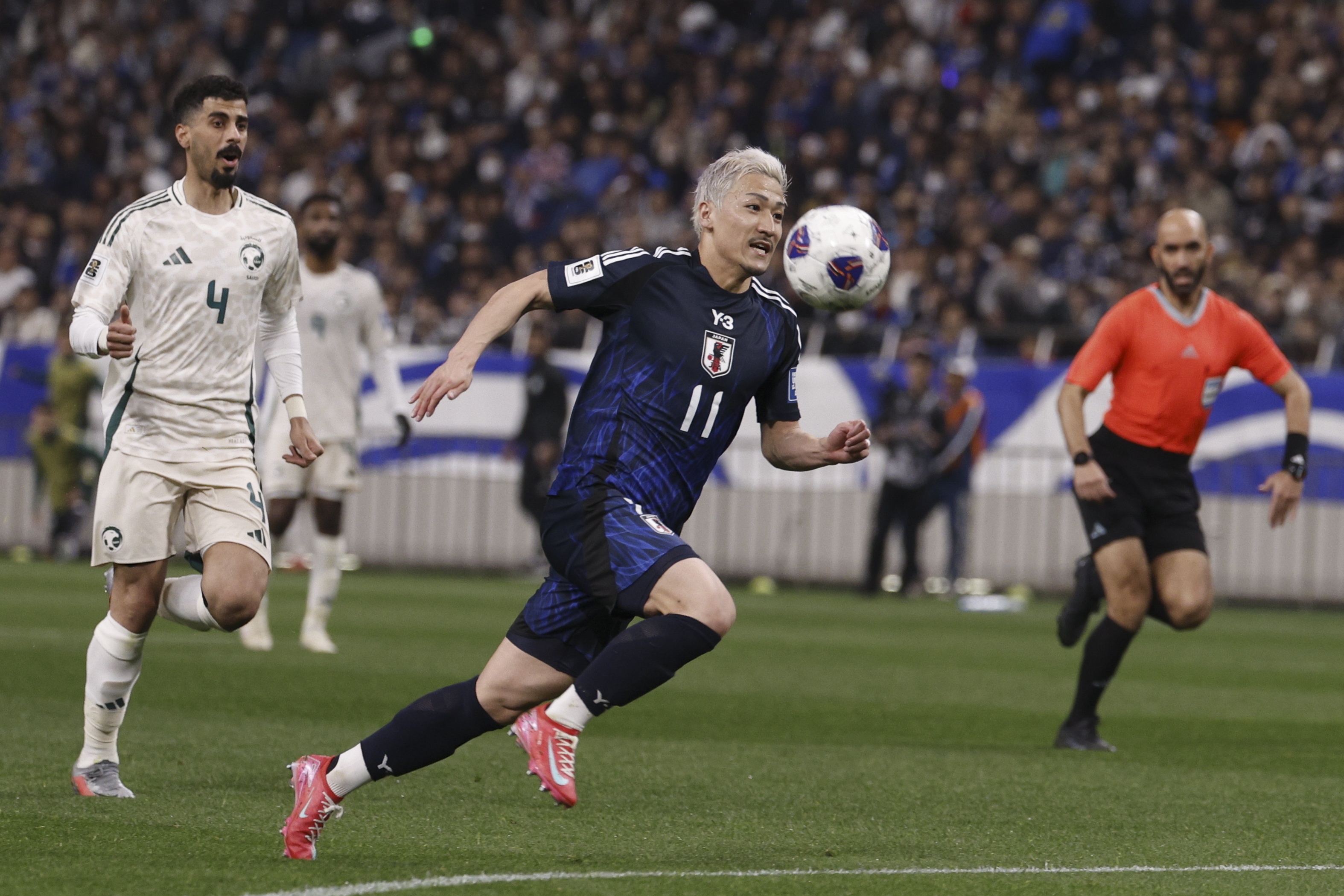 前田大然：上半場的機會要是自己都把握住，就能大比分領先沙特了